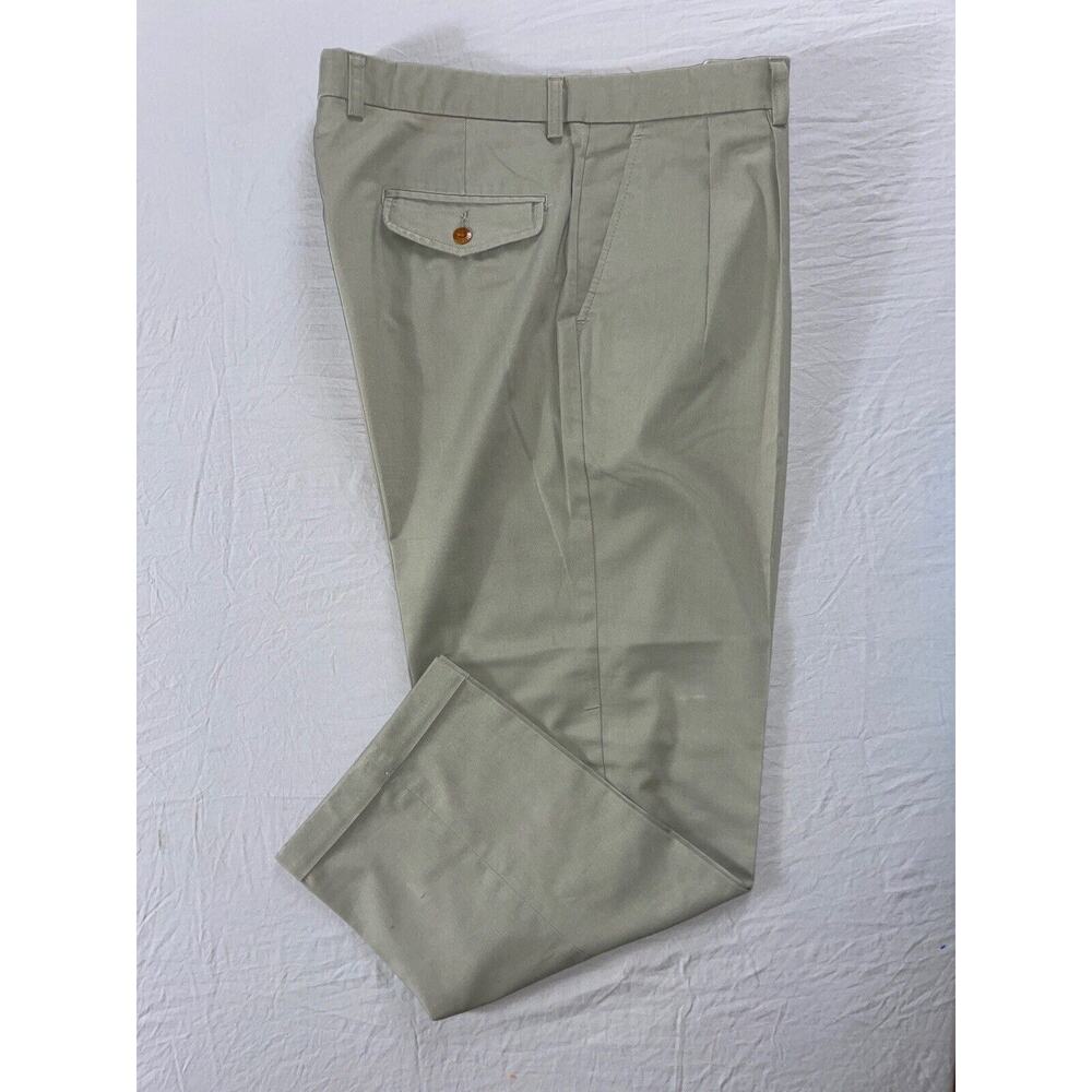 Orvis Men's 'Most Comfortable' Lightweight Flap Pocket Chino Pants. 34X28.5, EUC